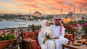 عرض شهر عسل تركيا