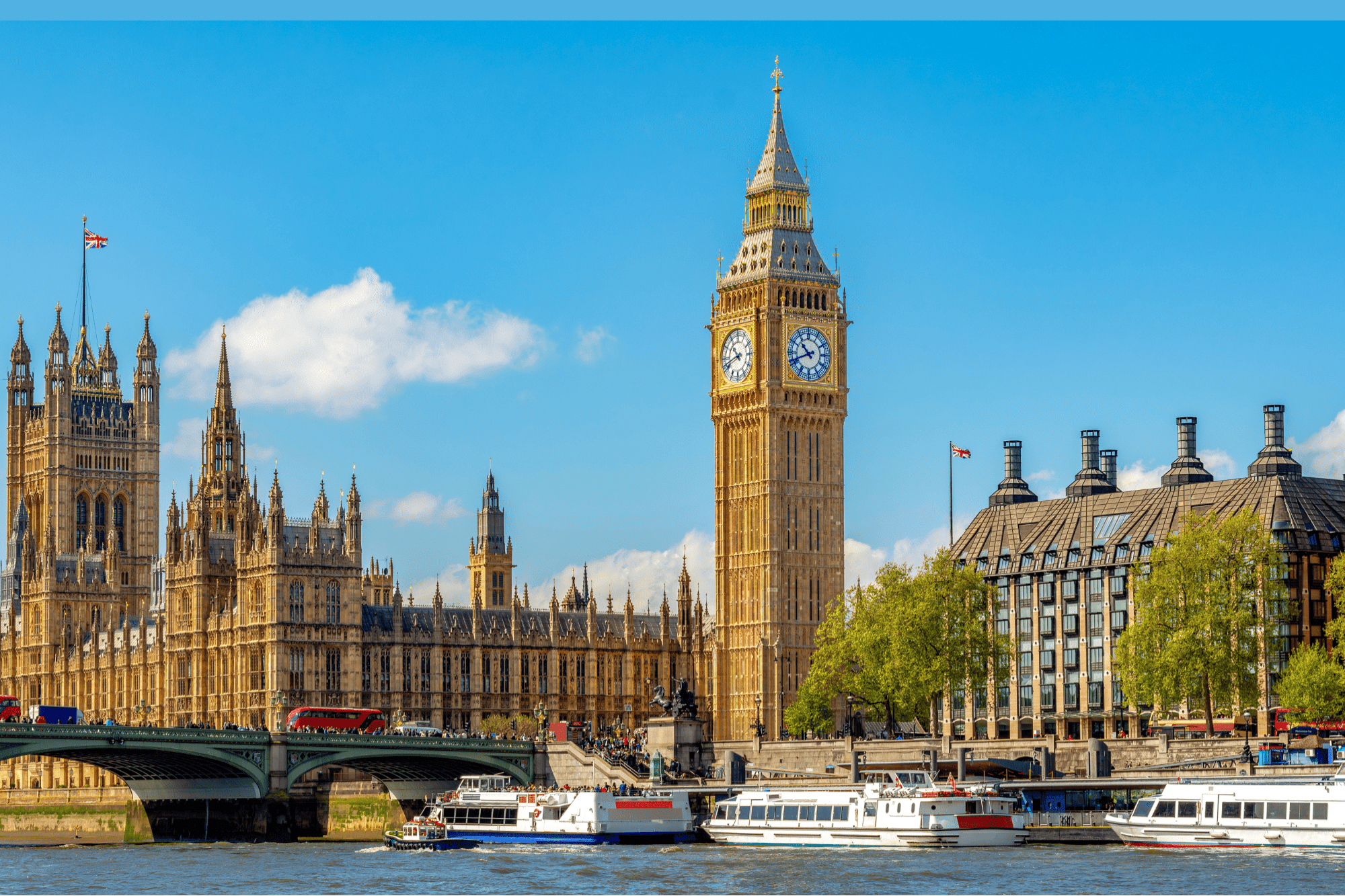 بكج لندن 5 أيام