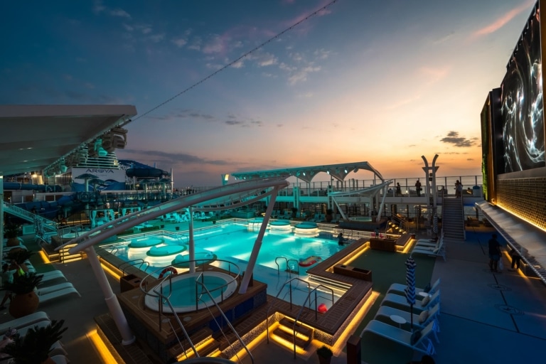 رحلة كروز آرويا من جدة الى شرم الشيخ